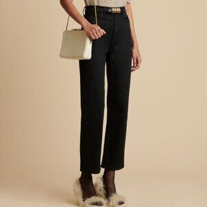 Khaite Abigail straight-leg jeans